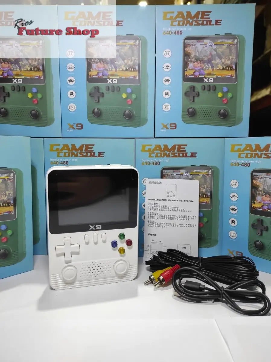 Consola de Juegos x9 con pantalla IPS de 3,5 Pulgadas - Rios Future Shop