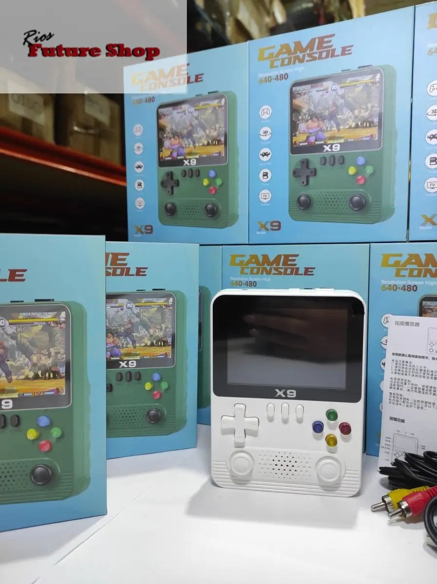 Consola de Juegos x9 con pantalla IPS de 3,5 Pulgadas - Rios Future Shop