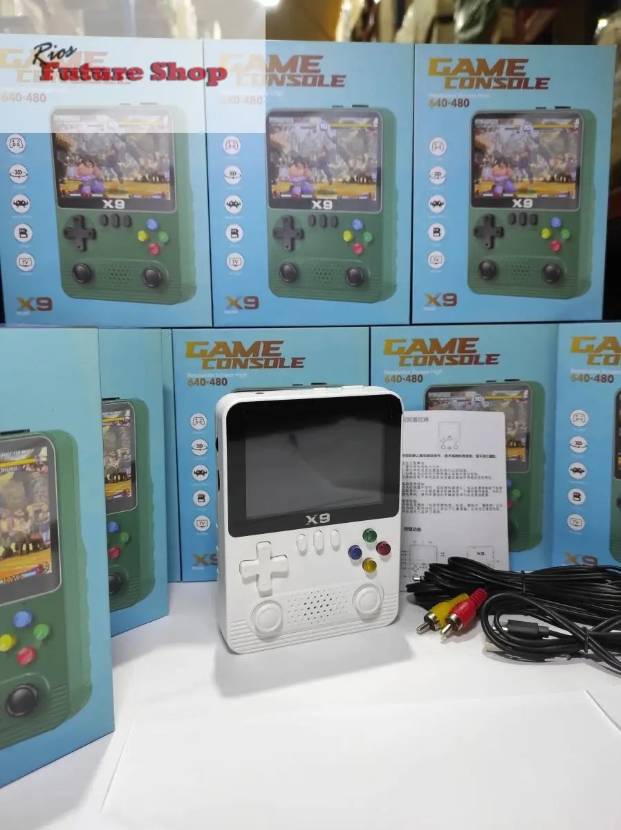Consola de Juegos x9 con pantalla IPS de 3,5 Pulgadas - Rios Future Shop