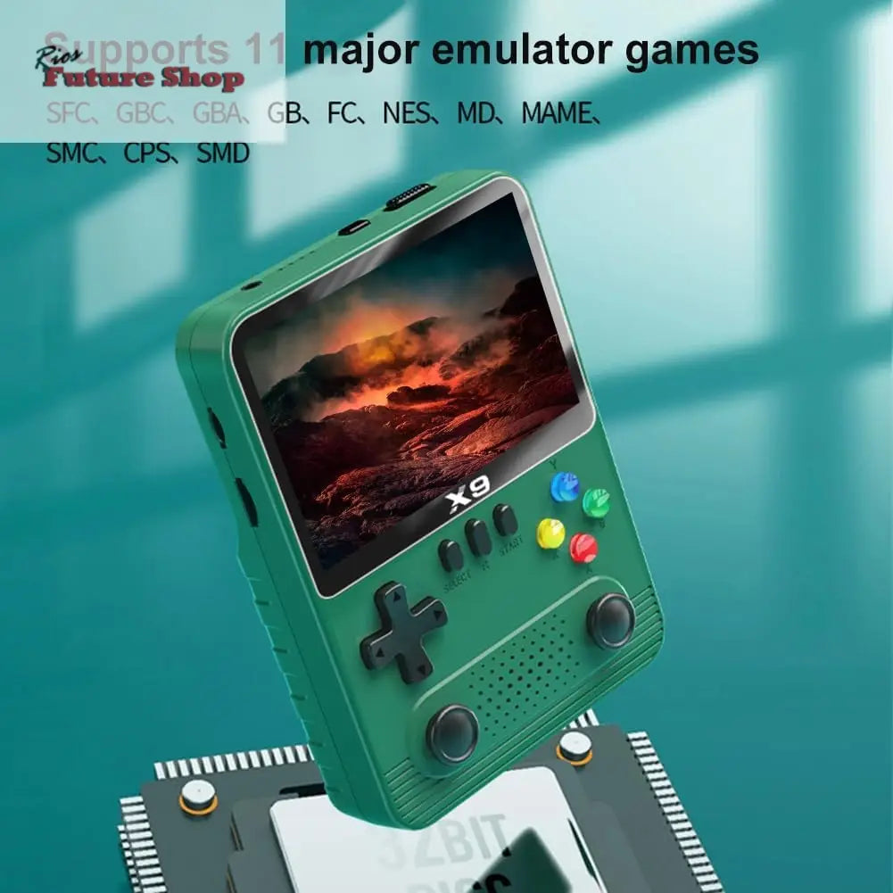 Consola de Juegos x9 con pantalla IPS de 3,5 Pulgadas - Rios Future Shop