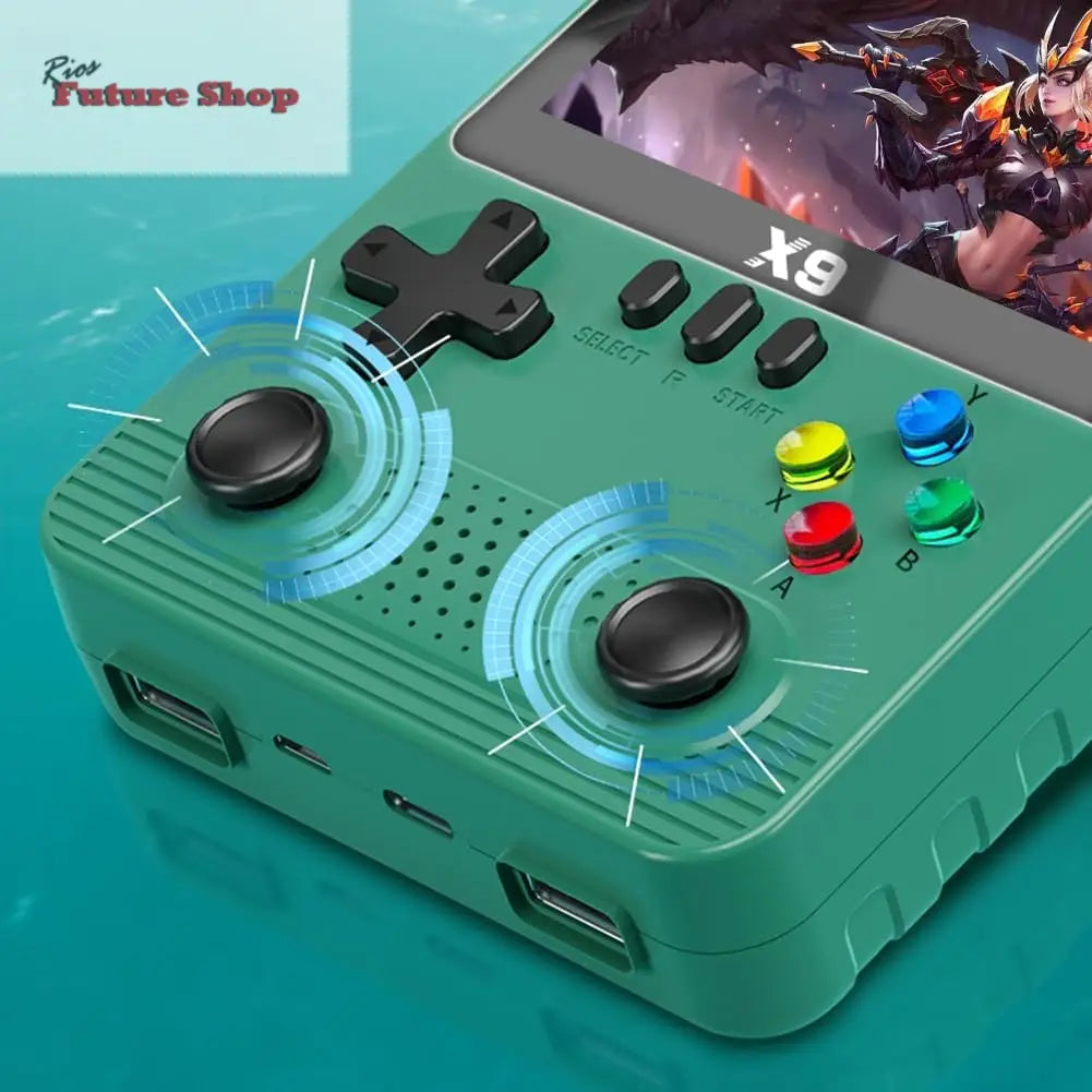 Consola de Juegos x9 con pantalla IPS de 3,5 Pulgadas - Rios Future Shop