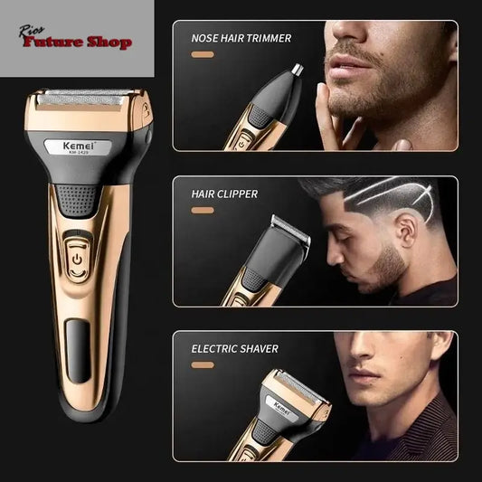 Cortapelo recargable 3 en 1 - Rios Future Shop