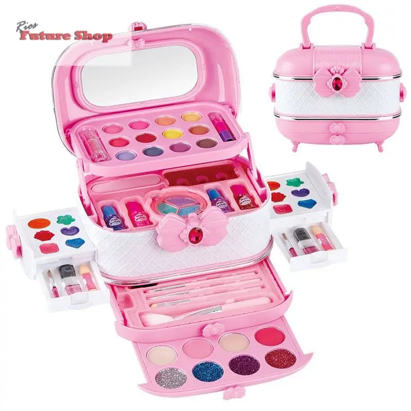 Cosmética Frigorífico Maquilhagem Lavável Infantil Brinquedos Casinha - Rios Future Shop