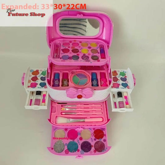 Cosmética Frigorífico Maquilhagem Lavável Infantil Brinquedos Casinha - Rios Future Shop