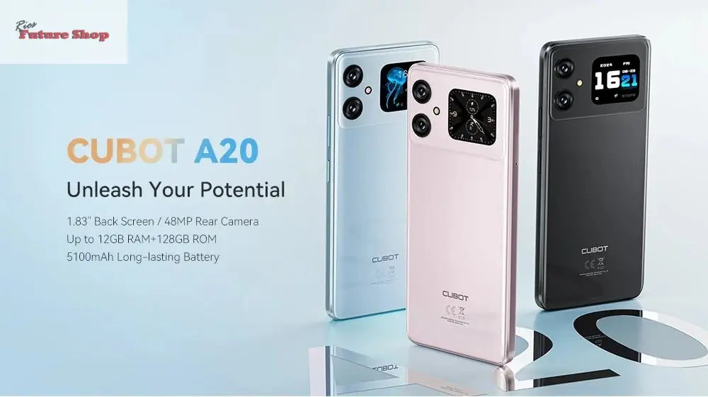 Cubot A20 4G Smart Phone Android 14 - Rios Future Shop