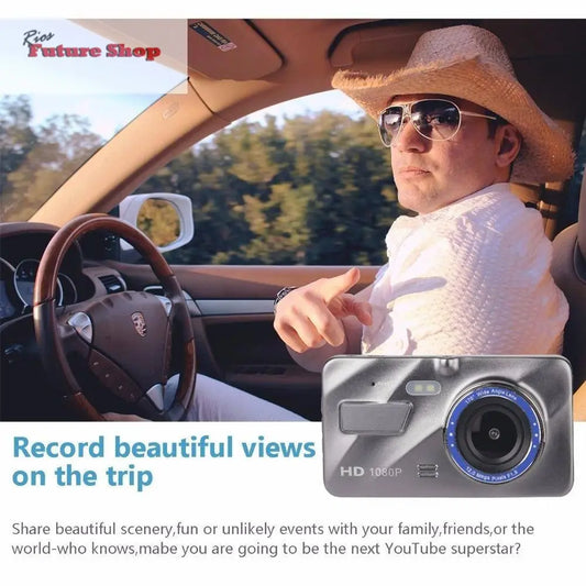 Dash Dual Cam Car DVR Camera Full HD 1080P - Rios Future Shop