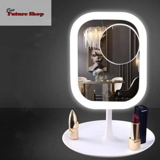 Desktop Mirror Dressing Mirror With Light Bulb Fill Light Beauty Makeup CJdropshipping