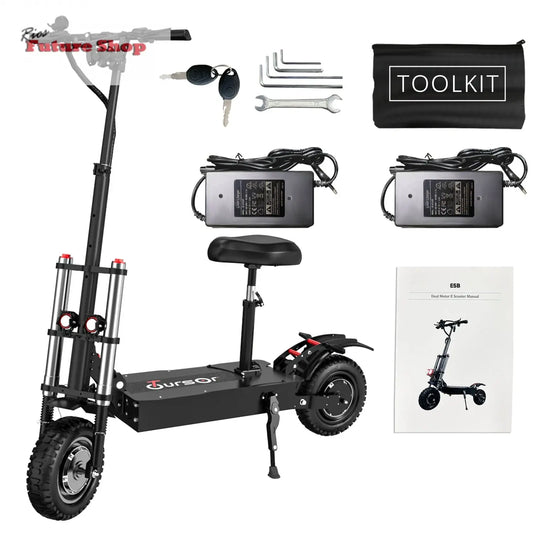 Electric Scooter With Seat, 6000W - Rios Future Shop