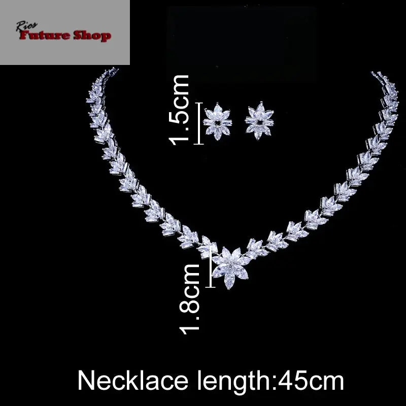 Emmaya-Luxury-Cubic-Zircon-Crystal-Bridal-Jewelry-Sets-Little-Flower-Necklace-Earrings-Sets-for-Women-Wedding-Party-Jewelry-Gift-DSersUSA-99943626 - Rios Future Shop