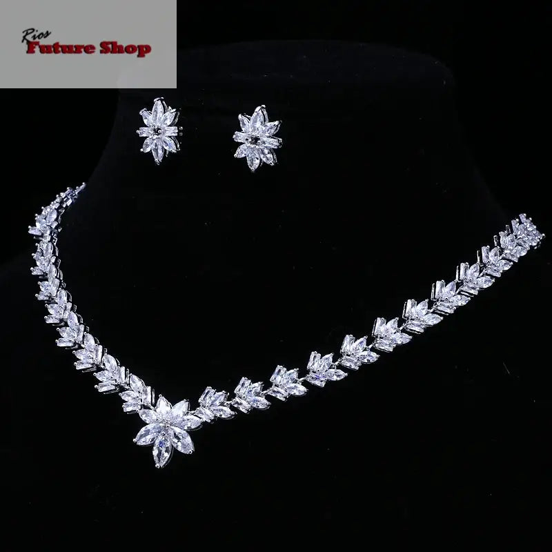 Emmaya-Luxury-Cubic-Zircon-Crystal-Bridal-Jewelry-Sets-Little-Flower-Necklace-Earrings-Sets-for-Women-Wedding-Party-Jewelry-Gift-DSersUSA-99943769 - Rios Future Shop