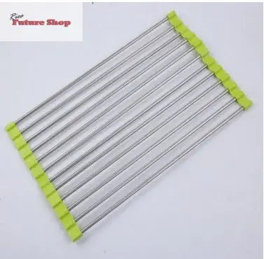 Folding Kitchen Drain Sink Rack Stainless Steel - Rios Future Shop