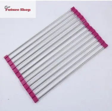 Folding Kitchen Drain Sink Rack Stainless Steel - Rios Future Shop