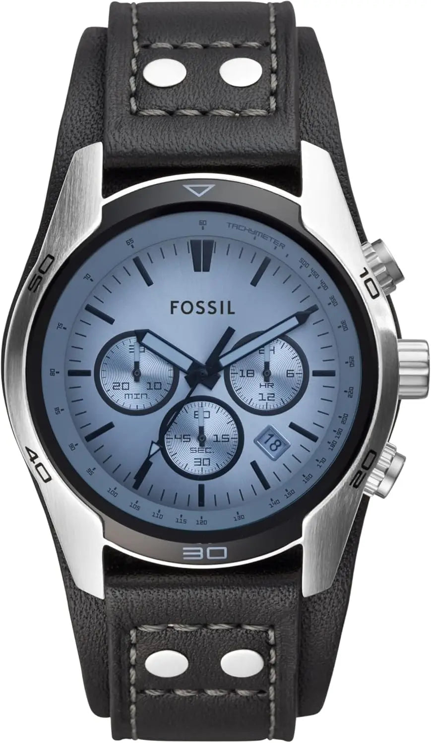 Fossil Reloj para Hombre Coachman, Movimiento cronógrafo de Cuarzo - Rios Future Shop