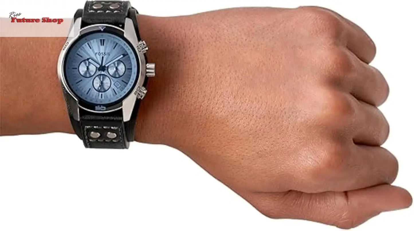 Fossil Reloj para Hombre Coachman, Movimiento cronógrafo de Cuarzo - Rios Future Shop