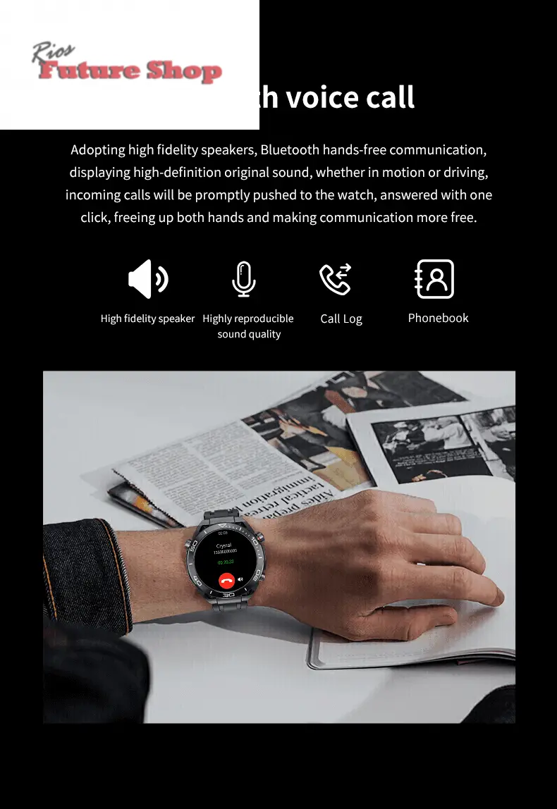 GS ultimate full touch screen smartwatch - Rios Future Shop