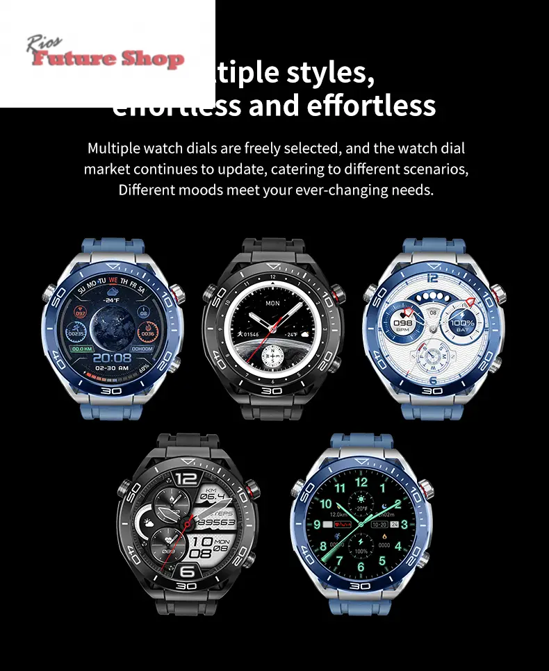 GS ultimate full touch screen smartwatch - Rios Future Shop