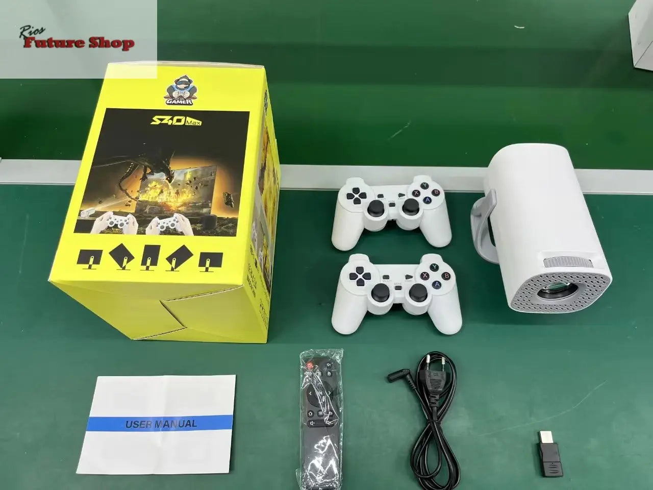 Game hot projector MAX300 portable 4k high-definition smooth with wireless controller eprolo