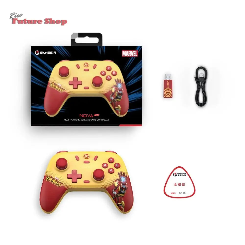 GameSir Nova Lite Switch Gaming Controller Hall Effect Gamepad for Nintendo Switch iPhone Android Cellphone Marvel Version - Rios Future Shop