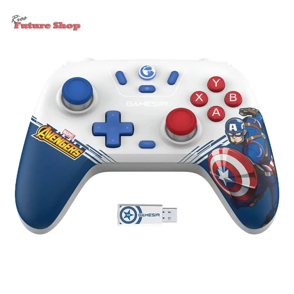 GameSir Nova Lite Switch Gaming Controller Hall Effect Gamepad for Nintendo Switch iPhone Android Cellphone Marvel Version - Rios Future Shop