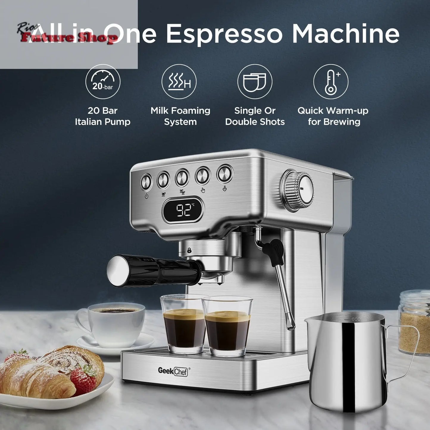 Geek-Chef-Espresso-Machine-Rios-Future-Shop-100077848 - Rios Future Shop