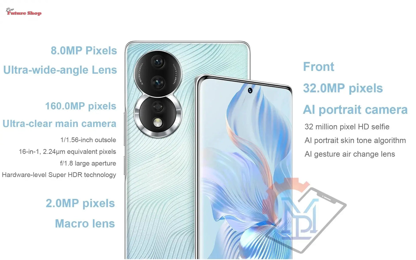 HONOR 80 5G Snapdragon 782G Octa Core - Rios Future Shop