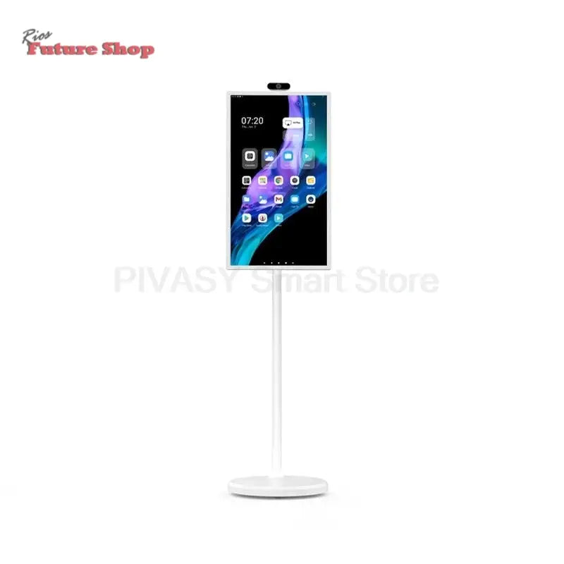 HOT Touch Screen Surround Sound for Indoor Live Party 24 32 Inch Smart Display 4+64G Portable Smart TV High Saturation Monitor - Rios Future Shop