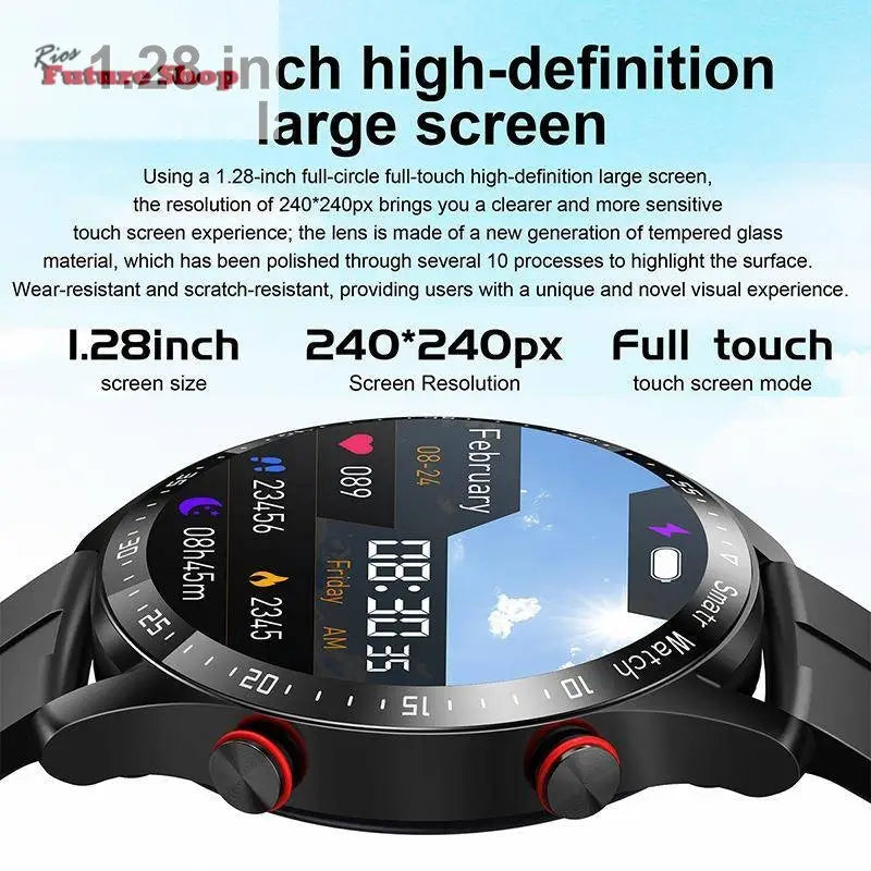 HW20 Smart Watch Business Stainless Steel - Rios Future Shop