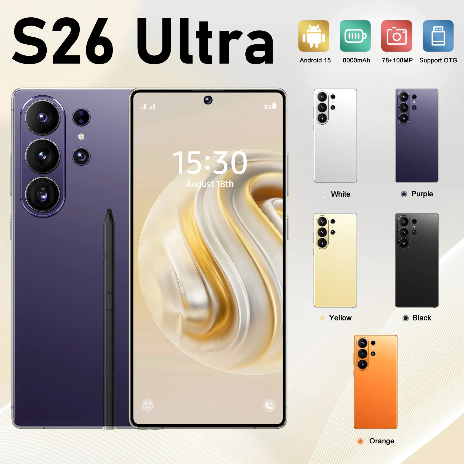 2026 Smartphone S26: A New Global Smartphone with Cutting-Edge Features - Rios Future ShopSmart Phone