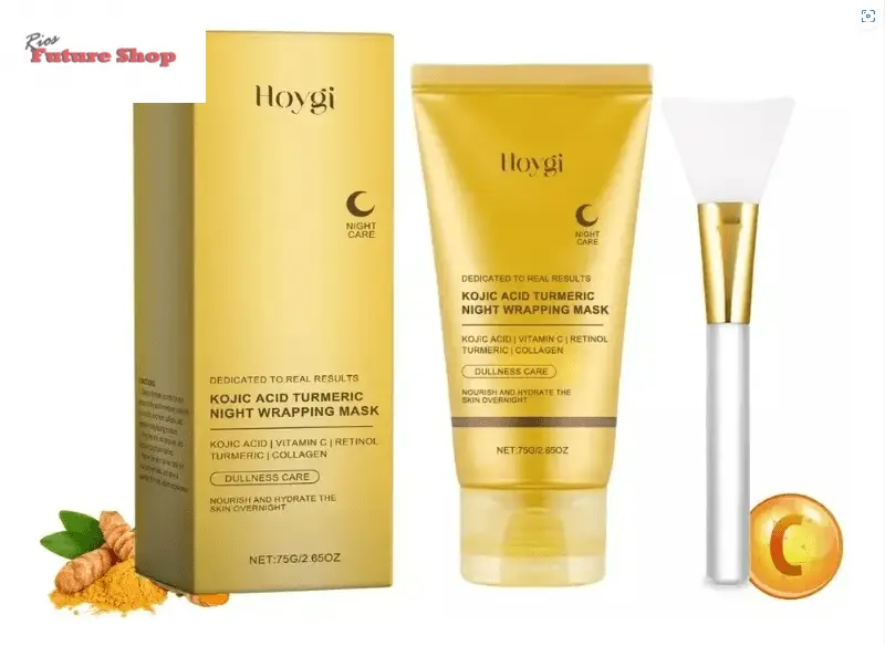 Hoygi Mascarilla Envolvente de Noche 75g – Regenera, Ilumina y Rejuvenece Mientras Duermes - Rios Future Shop