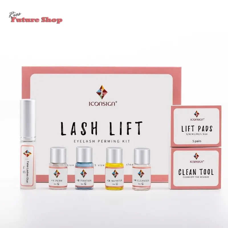 ICONSIGN Lash Lift Kit Lash Lifiting Eyelash Perming Kit Lash Curling Enhancer Eyes Makeup Tools - Rios Future Shop