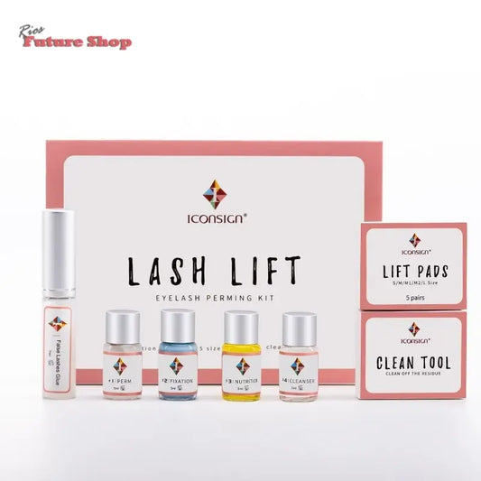 ICONSIGN Lash Lift Kit Lash Lifiting Eyelash Perming Kit Lash Curling Enhancer Eyes Makeup Tools - Rios Future Shop