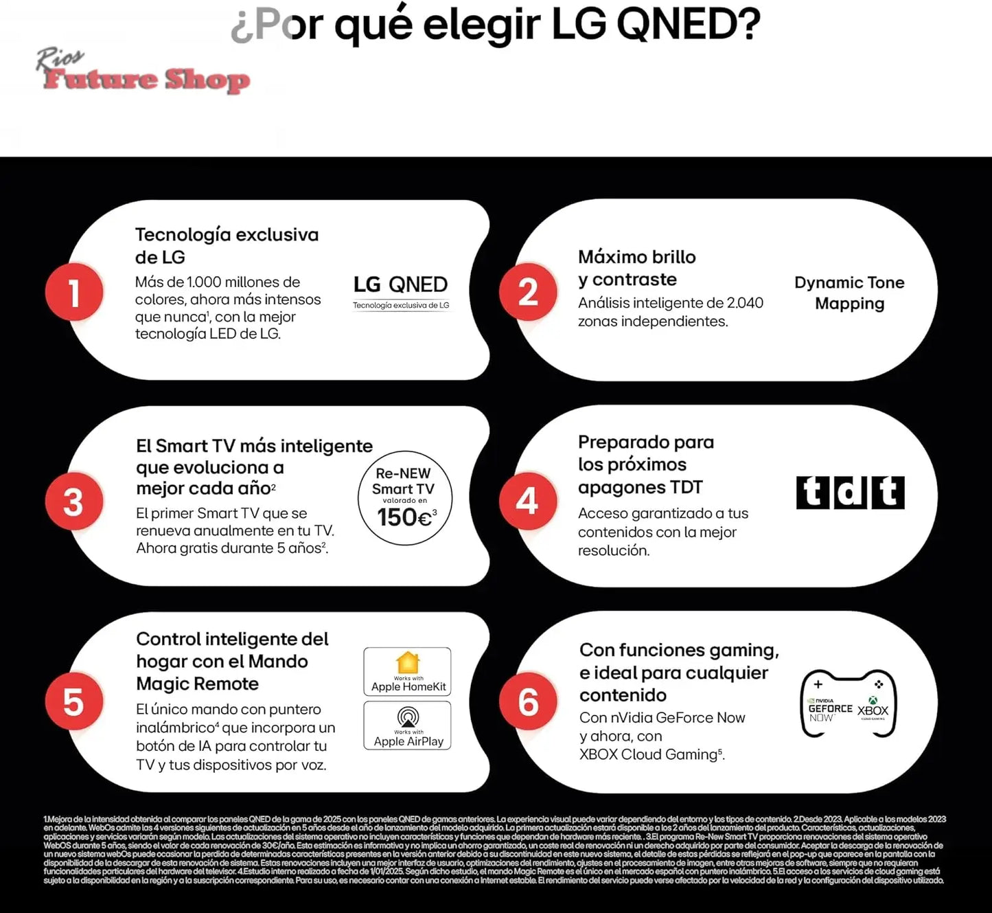 LG 55QNED84A6C Televisão de 55", 4K QNED EVO, Smart TV, WebOS 25, processador potente e inteligente, Super Upscaling, Dolby Dilgital Plus, Alexa/Google Assistant, preto - Rios Future Shop