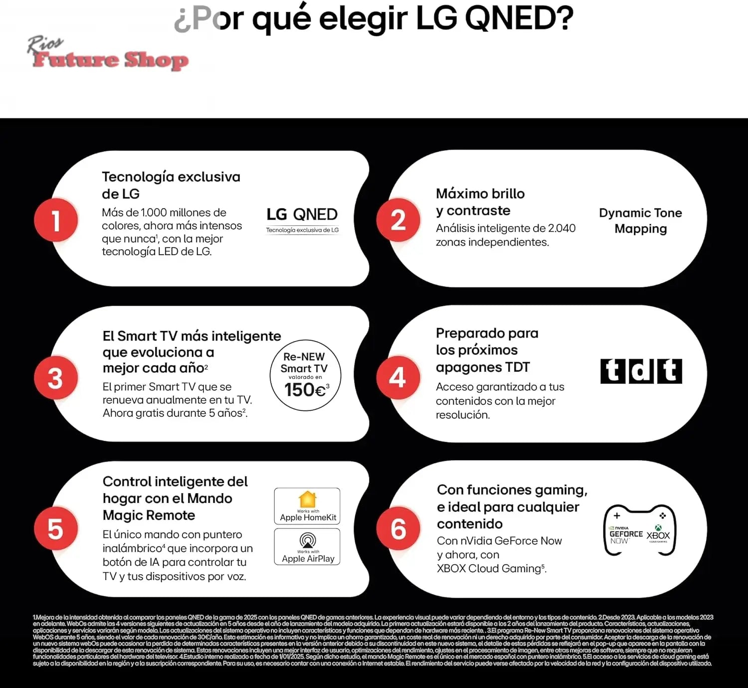 LG 55QNED84A6C Televisão de 55", 4K QNED EVO, Smart TV, WebOS 25, processador potente e inteligente, Super Upscaling, Dolby Dilgital Plus, Alexa/Google Assistant, preto - Rios Future Shop