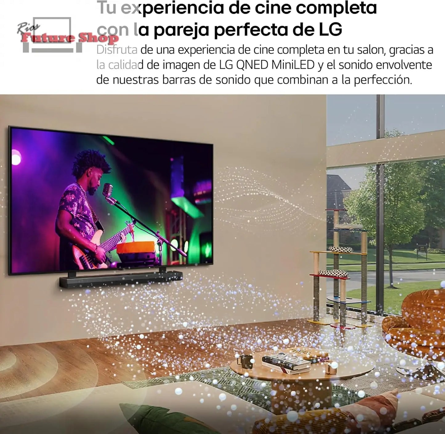 LG 55QNED84A6C Televisão de 55", 4K QNED EVO, Smart TV, WebOS 25, processador potente e inteligente, Super Upscaling, Dolby Dilgital Plus, Alexa/Google Assistant, preto - Rios Future Shop
