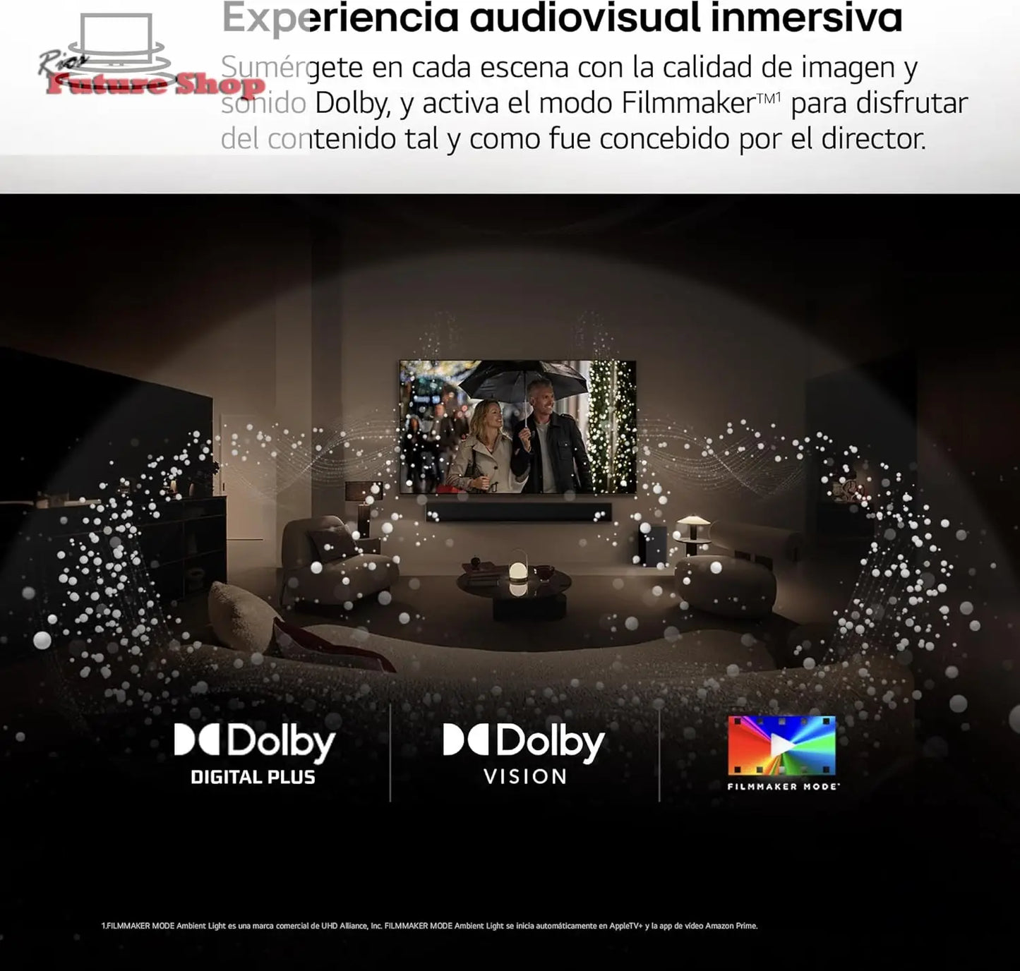 LG 55QNED84A6C Televisão de 55", 4K QNED EVO, Smart TV, WebOS 25, processador potente e inteligente, Super Upscaling, Dolby Dilgital Plus, Alexa/Google Assistant, preto - Rios Future Shop