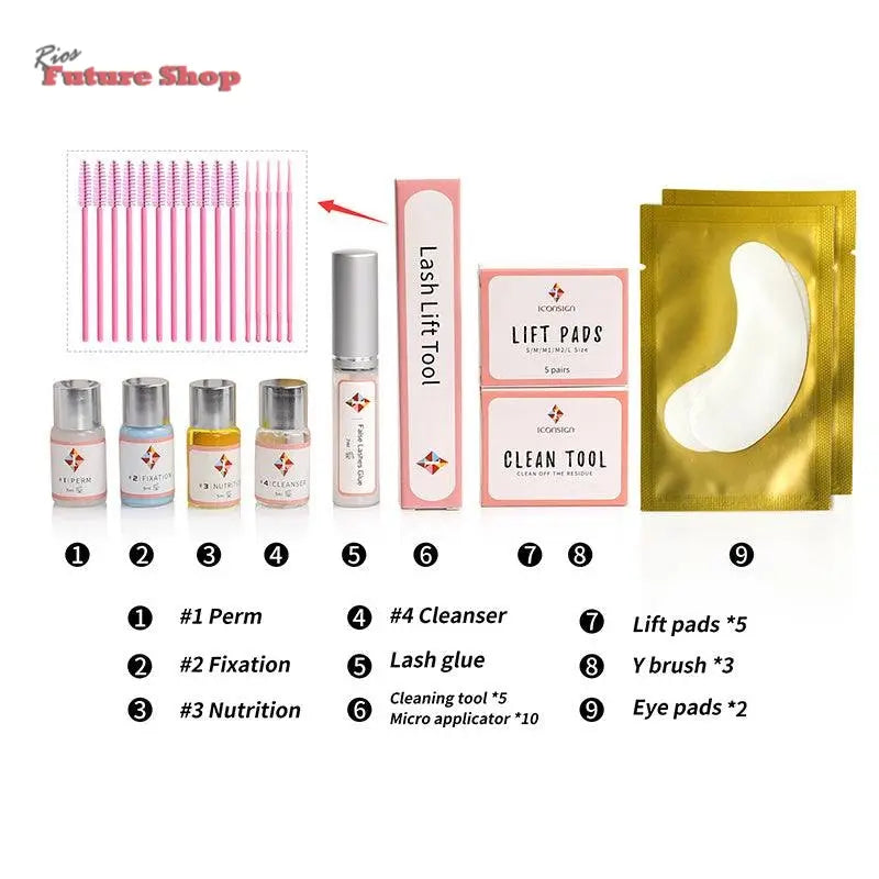 Lash Lift Kit ICONSIGN Eyelash Makeup Tools CJdropshippingUSA