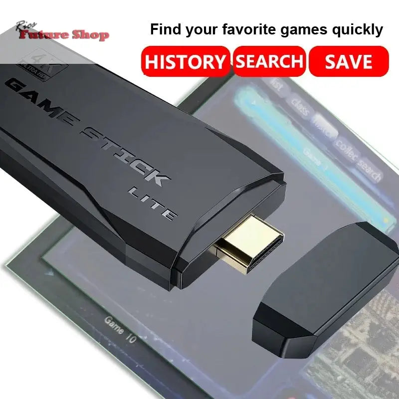 M8 Video Game Console 4K HDMI 10000 Retro Game TV Dendy - Rios Future Shop