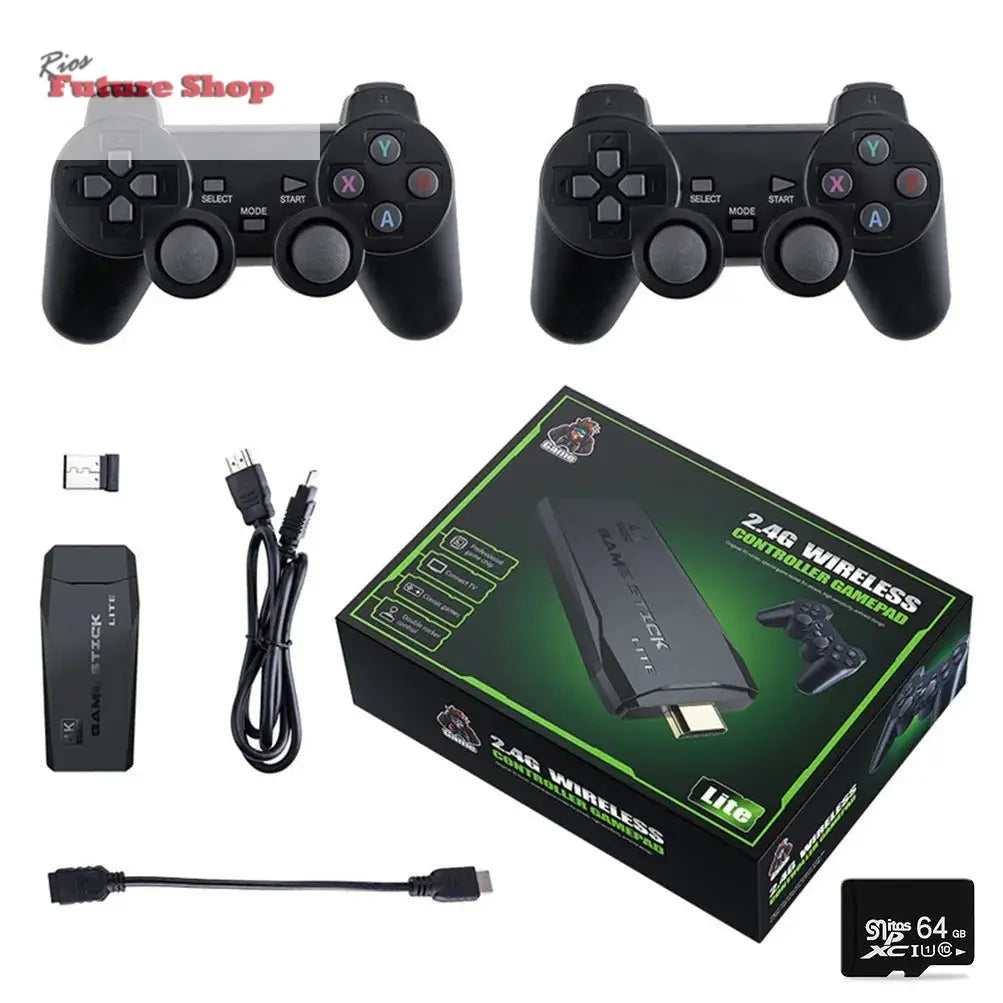 M8 Video Game Console 4K HDMI 10000 Retro Game TV Dendy - Rios Future Shop