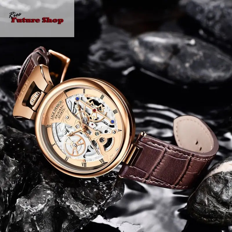 Men's Watch Fashion Waterproof Wrist Watch - Rios Future Shop