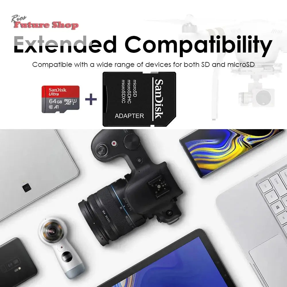 Micro SD Card 64GB Video Monitoring Traffic memory card 128GB 256GB Max 512GB 1TB smartphone DJI drone cardfor car eprolo