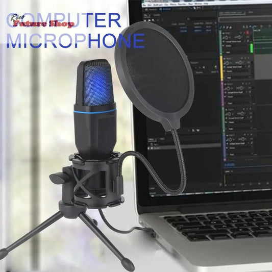Microphone RGB for Gaming, Podcasting, and Recording - Rios Future Shop