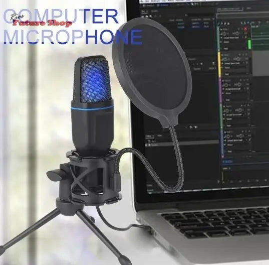Microphone RGB for Gaming, Podcasting, and Recording - Rios Future Shop