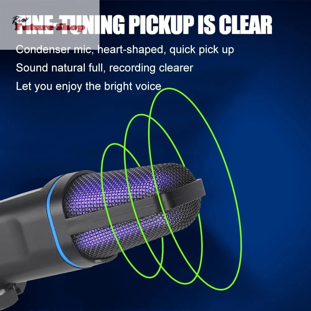 Microphone RGB for Gaming, Podcasting, and Recording - Rios Future Shop