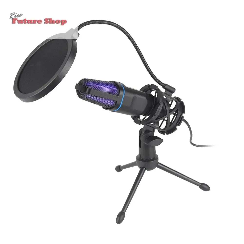 Microphone RGB for Gaming, Podcasting, and Recording - Rios Future Shop