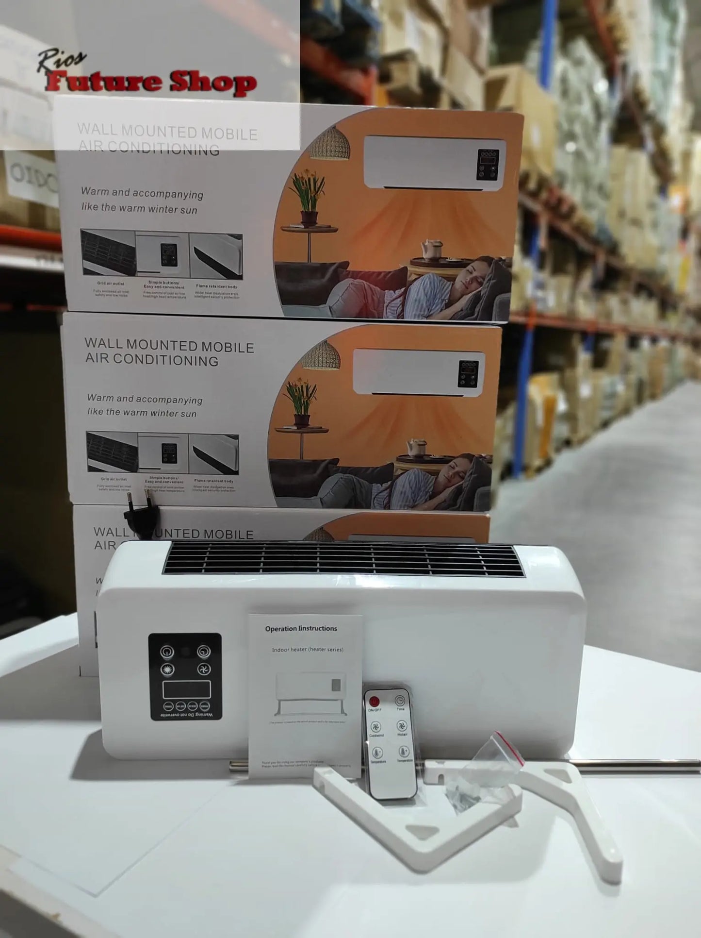 Mini aire acondicionado portátil 2 en 1 - Rios Future Shop