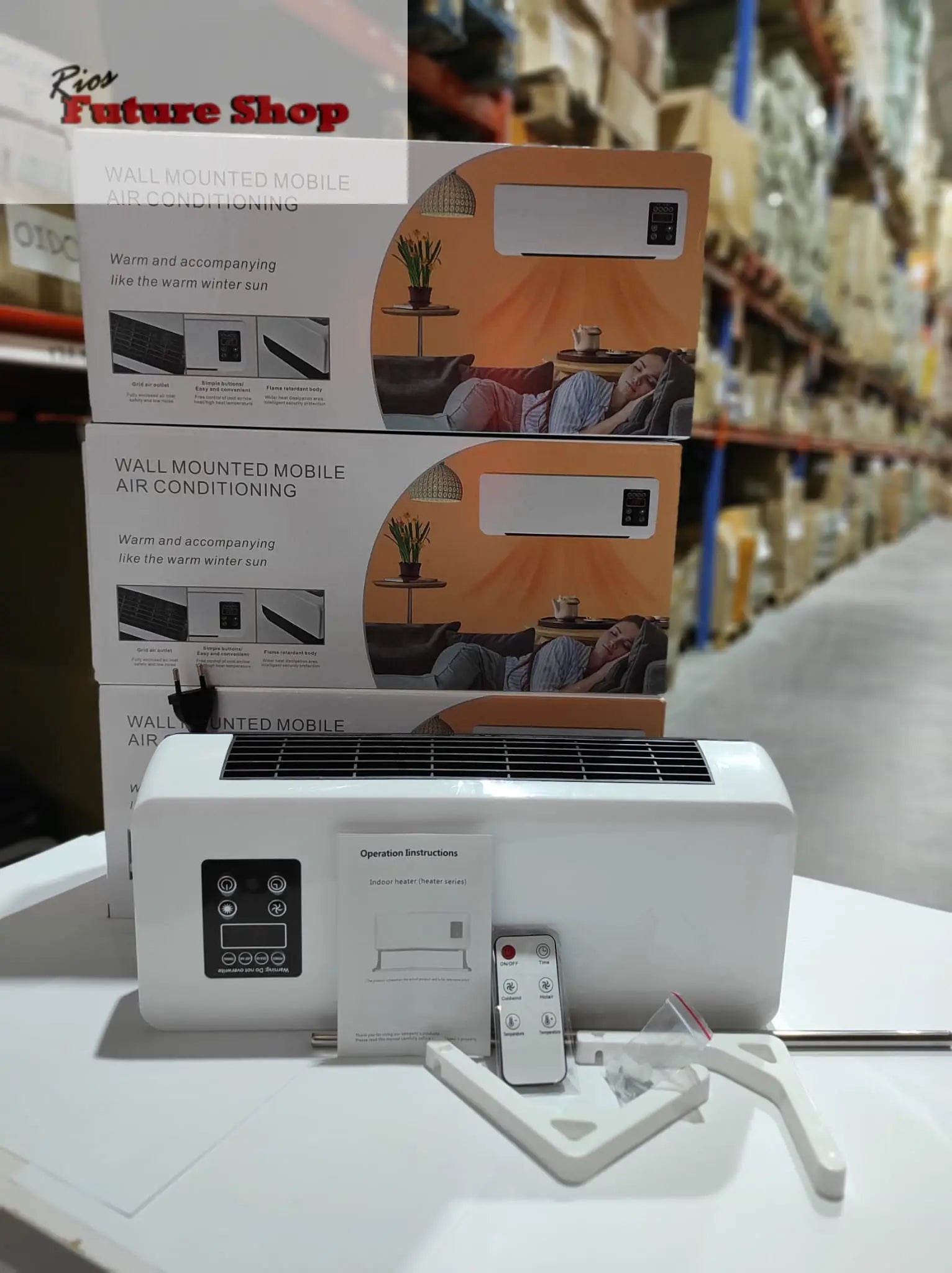 Mini aire acondicionado portátil 2 en 1 - Rios Future Shop