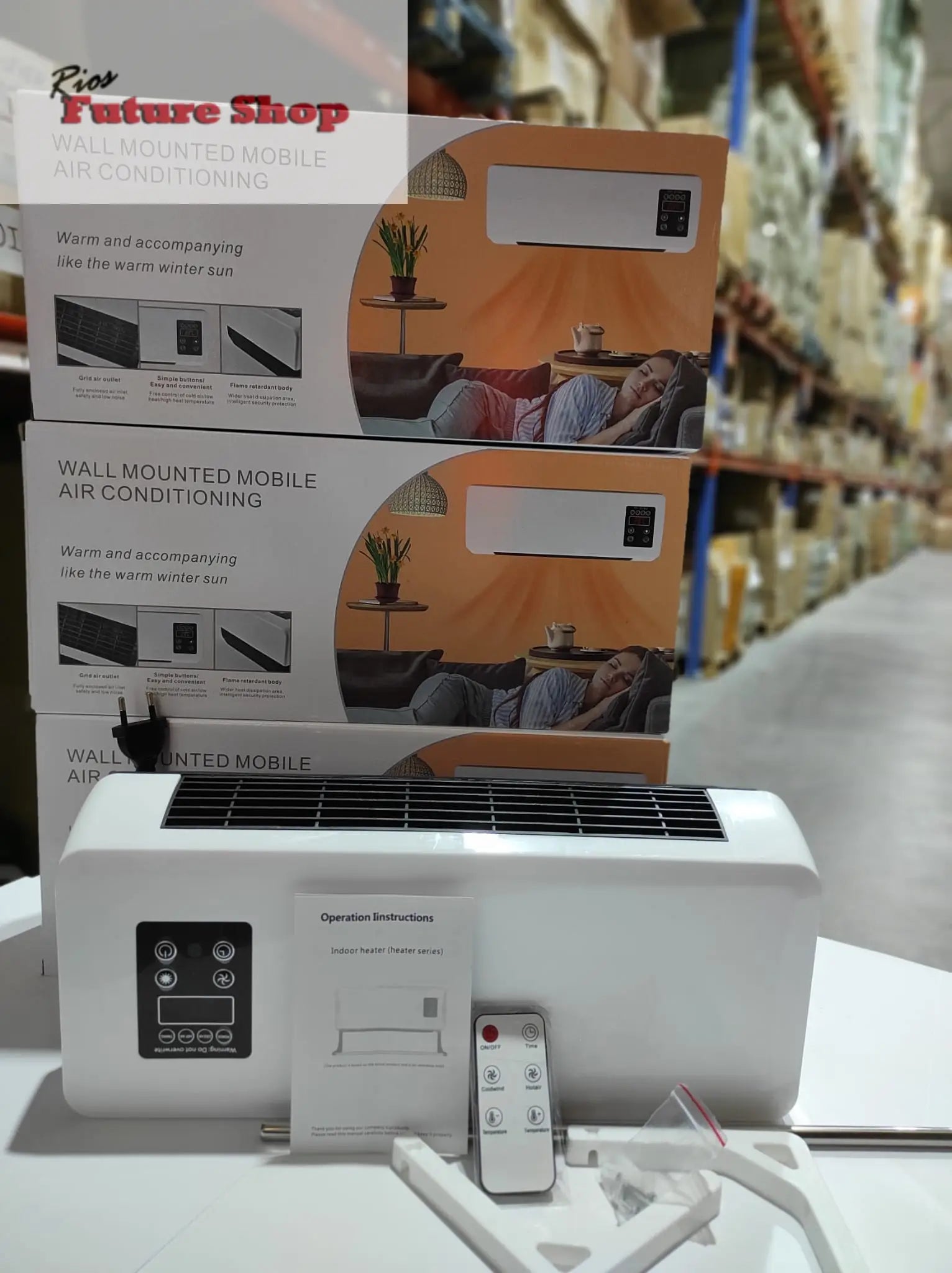 Mini aire acondicionado portátil 2 en 1 - Rios Future Shop