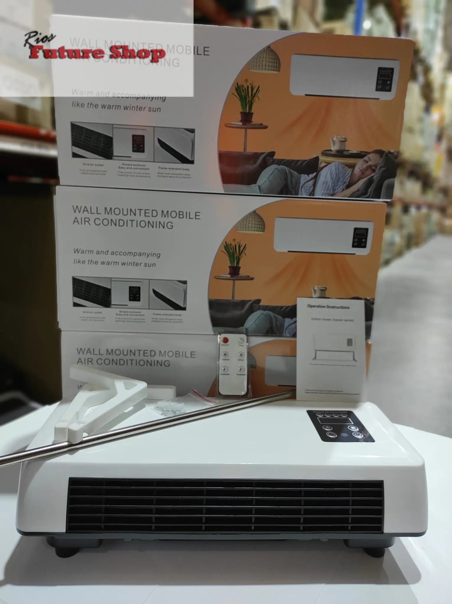 Mini aire acondicionado portátil 2 en 1 - Rios Future Shop