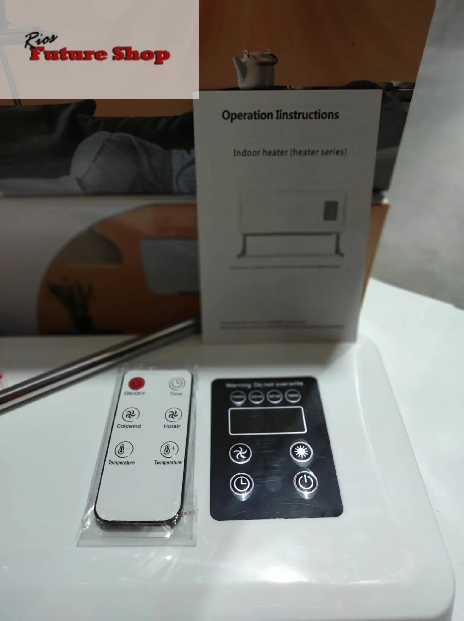 Mini aire acondicionado portátil 2 en 1 - Rios Future Shop