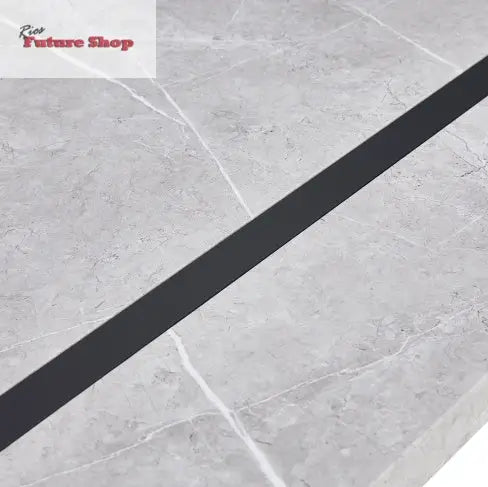 Modern Dining Table, 55 Inch Kitchen Table For 4 People, Rectangular Dinner Table For Dining Room, Home Office, Living Room Furniture, Easy Assembly, CJDropshippingUSA